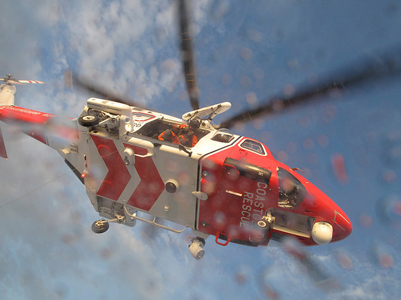 Agusta Westland AW 139 operated by HM Coastguard
